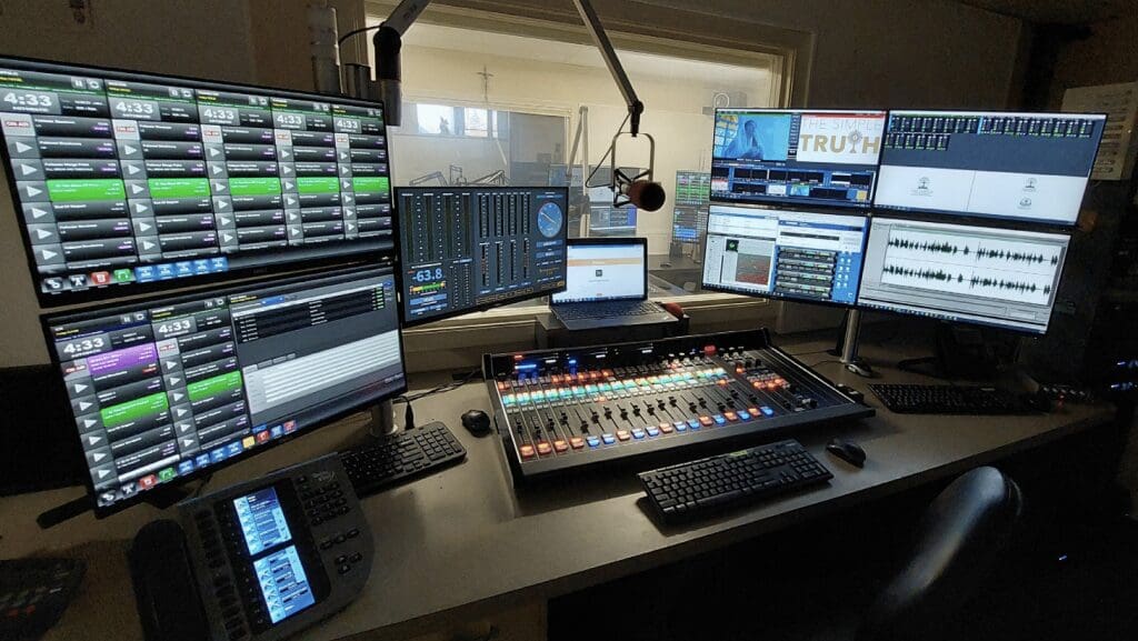 The New Digital Setup in Studio A at The Station of the Cross Studios